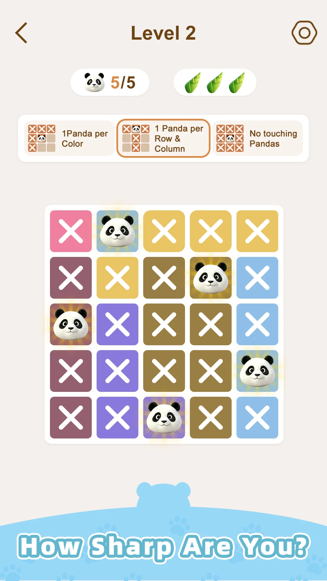Pandadoku: Brain Puzzle Games screenshot