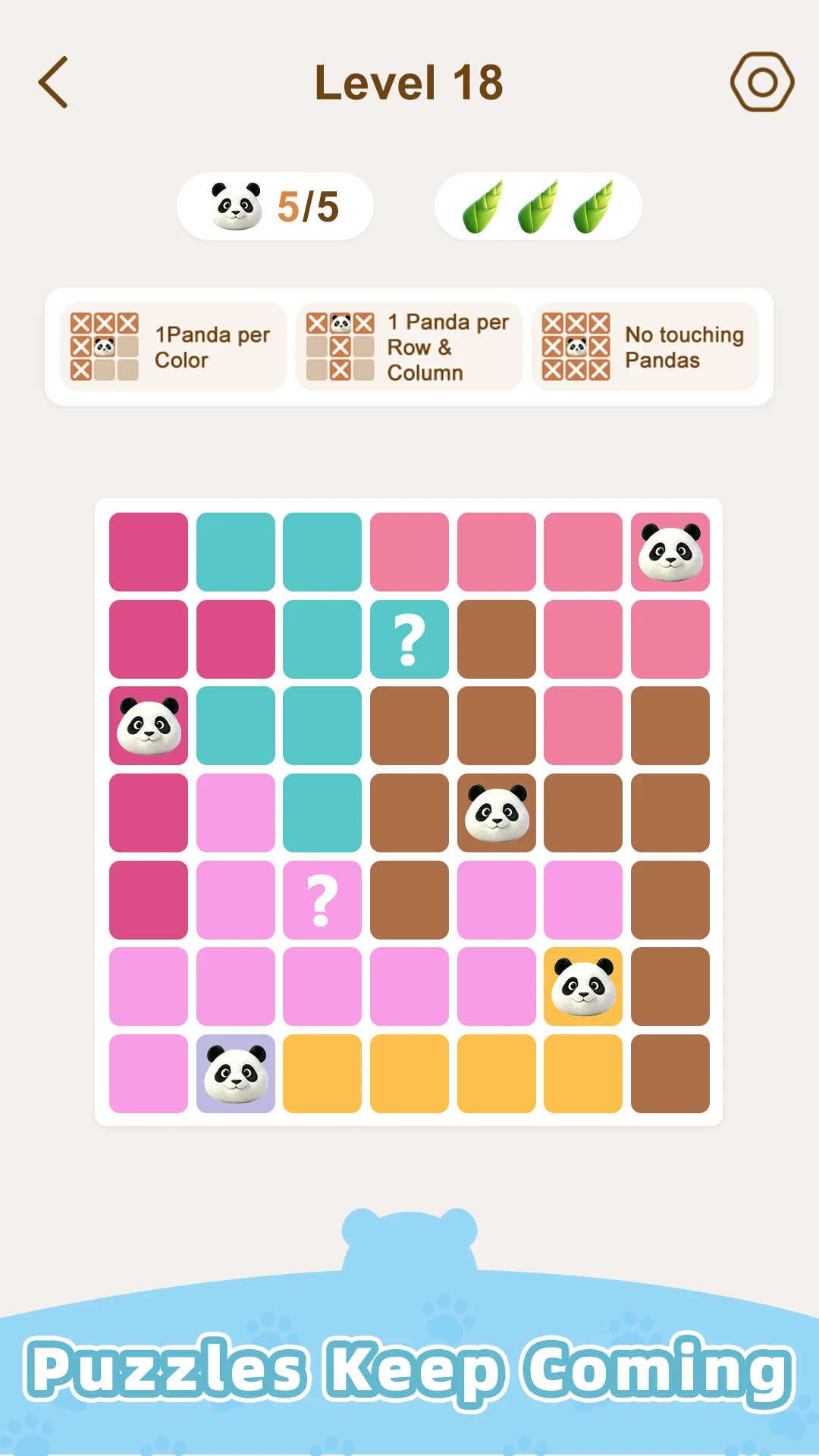 Pandadoku: Brain Puzzle Games screenshot